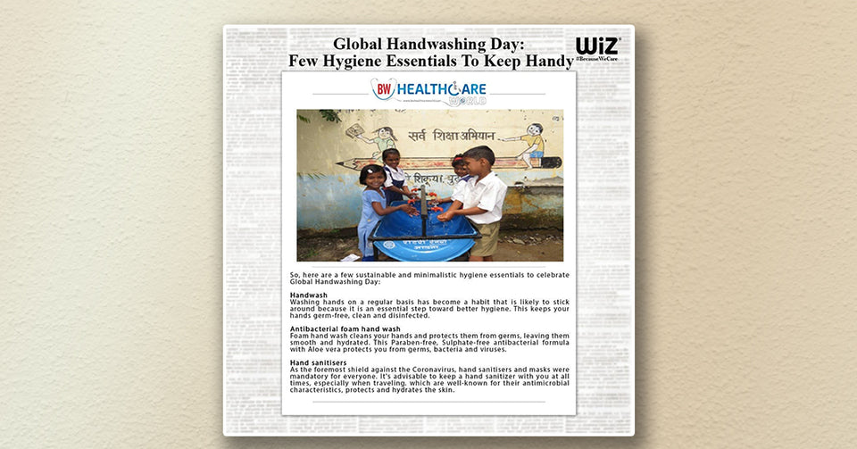 Global Handwashing Day : Few Hygiene Essentials To Keep Handy