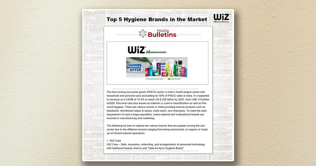 Top 5 Hygiene Brands in the Market - By Media Bulletins