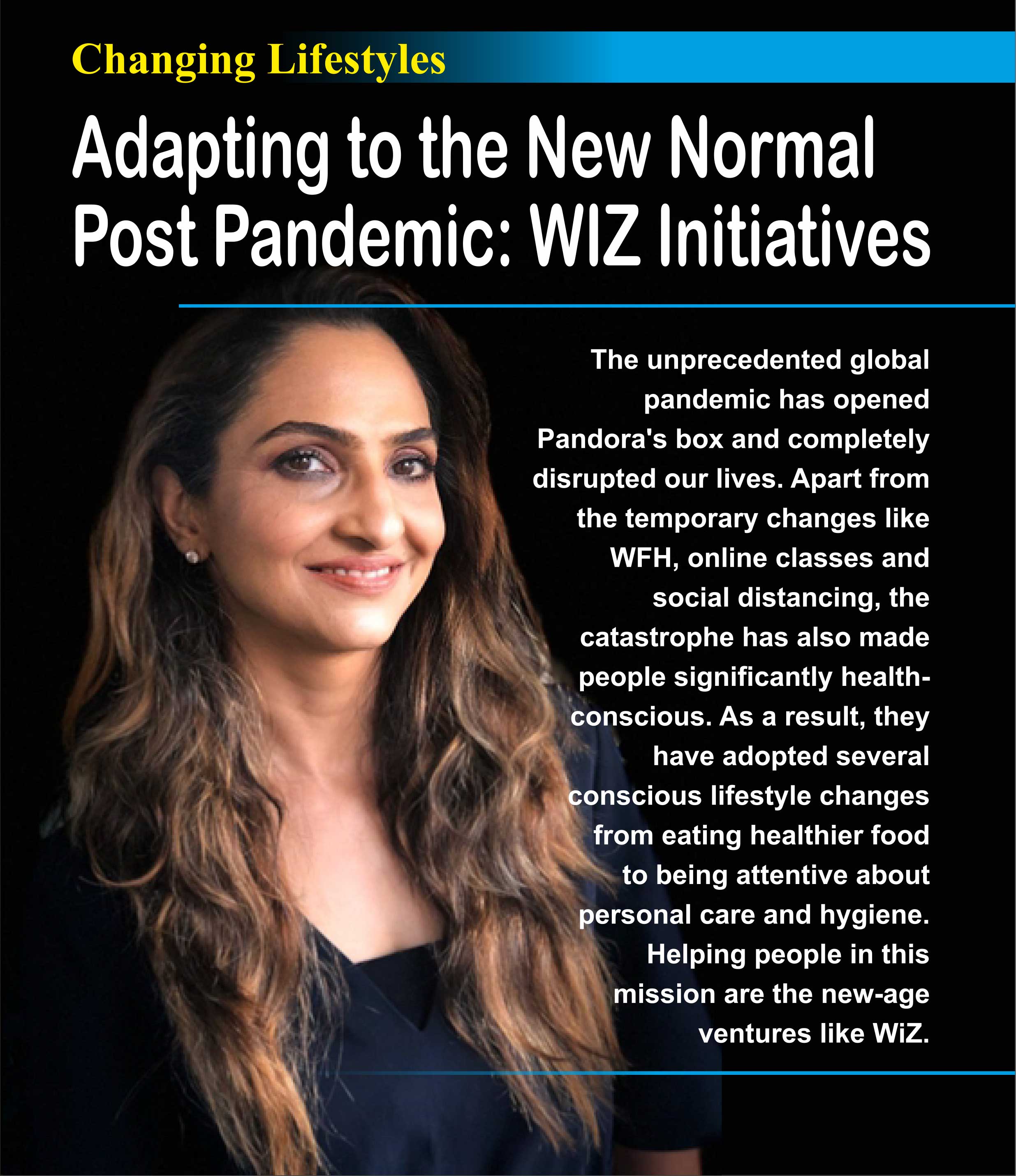 Adapting to the New Normal Post Pandemic: WiZ initiatives - SME WORLD - By Manisha Reetesh Dhingra