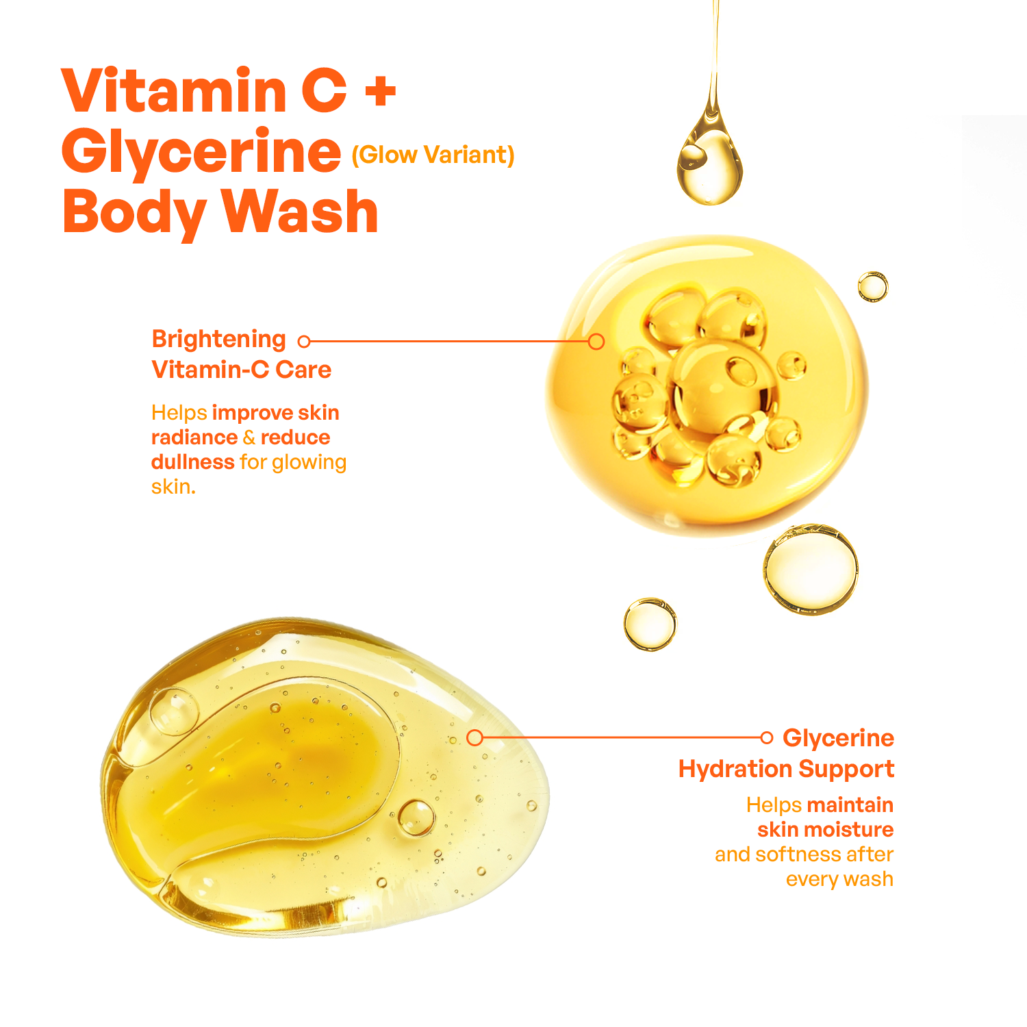 Vitamin C Glycerine Body Wash 1L