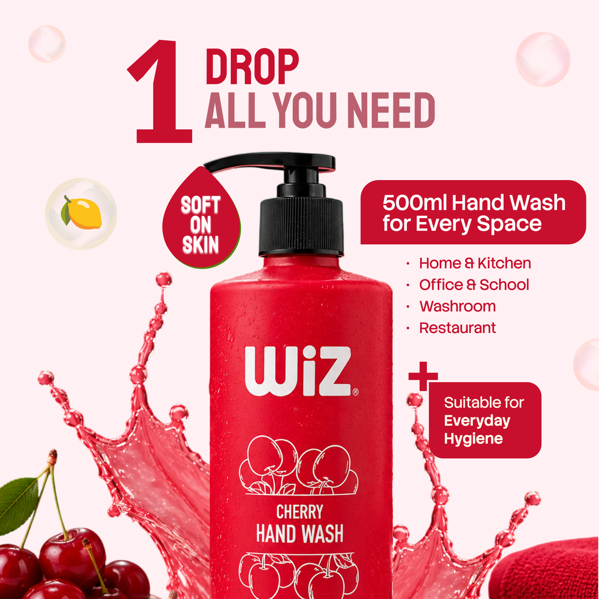 Cherry Hand Wash 500 ml