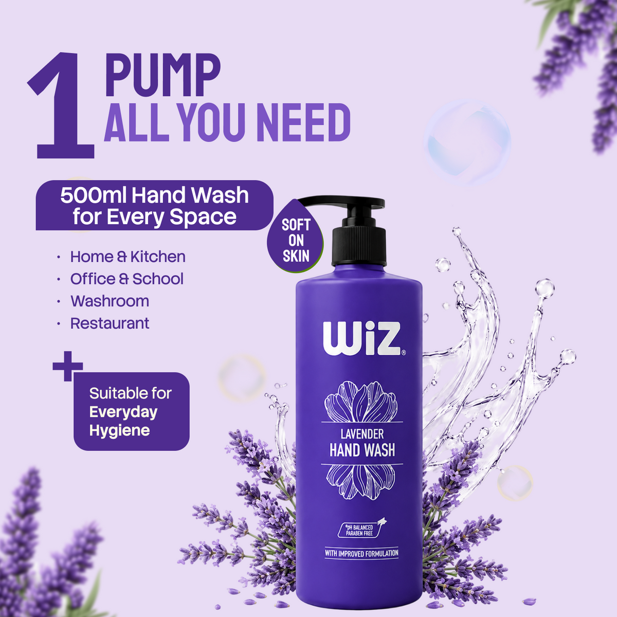 Lavender Hand Wash 500 ml