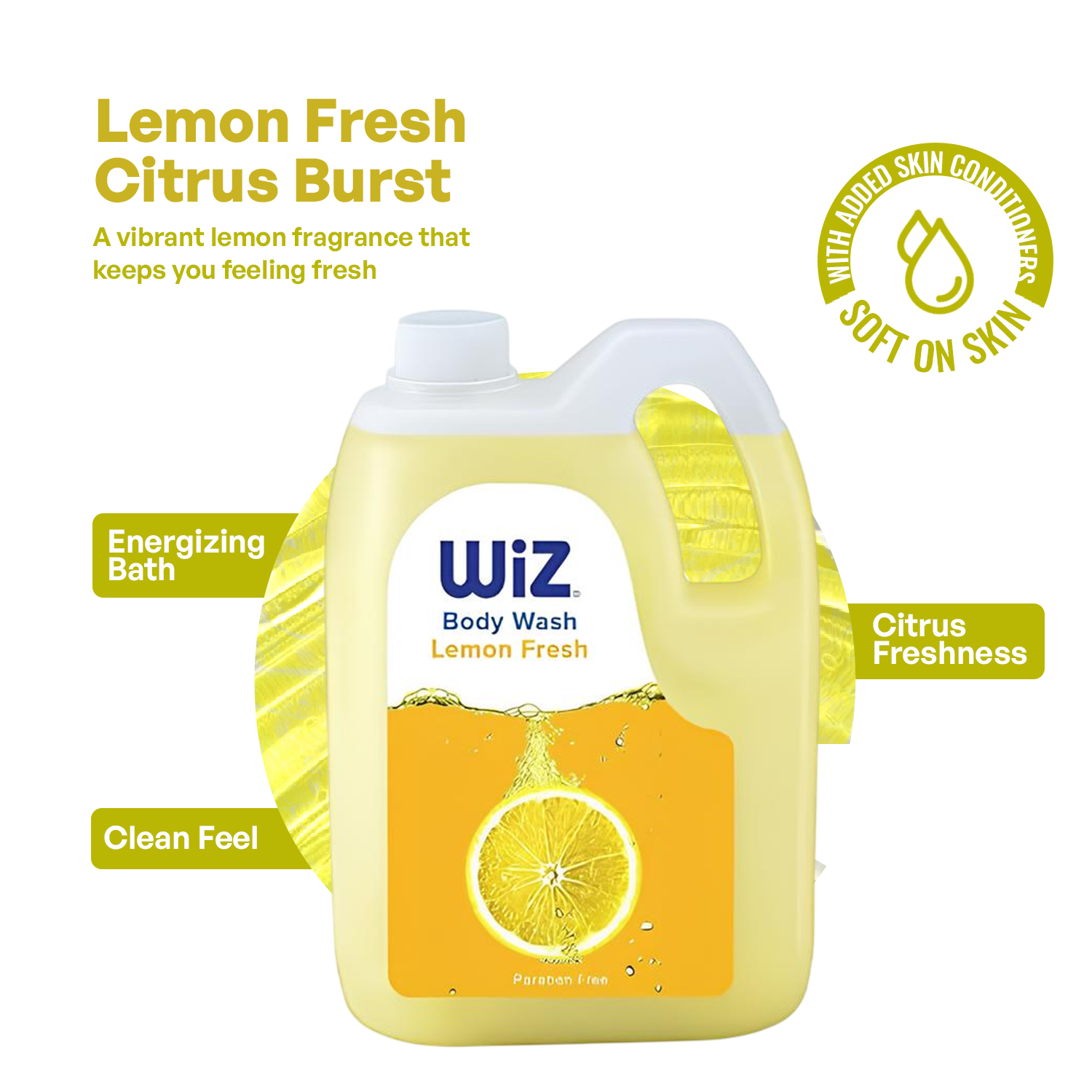 Lemon Fresh Body Wash 5l
