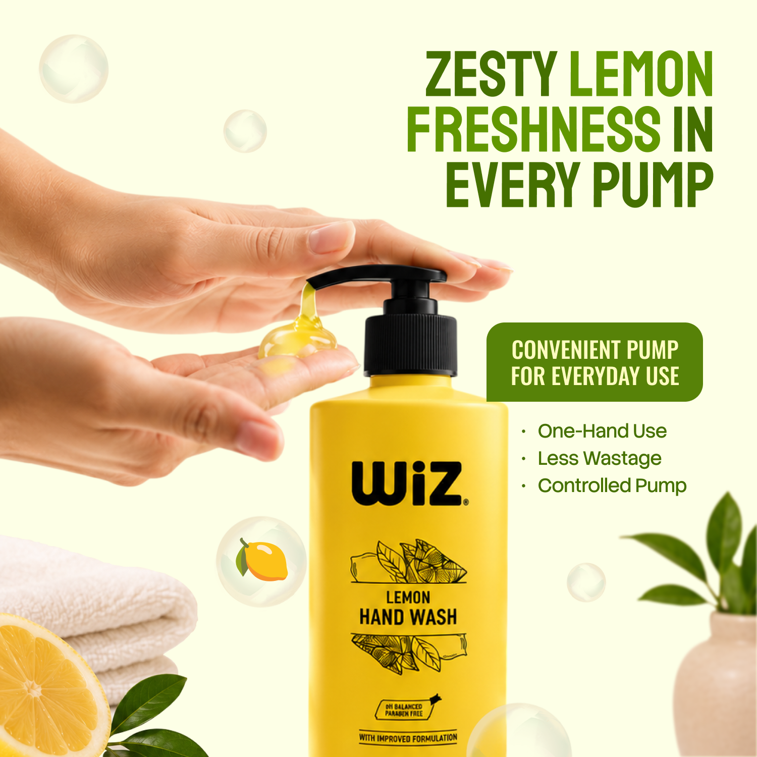 Hand Wash Lemon 500ml