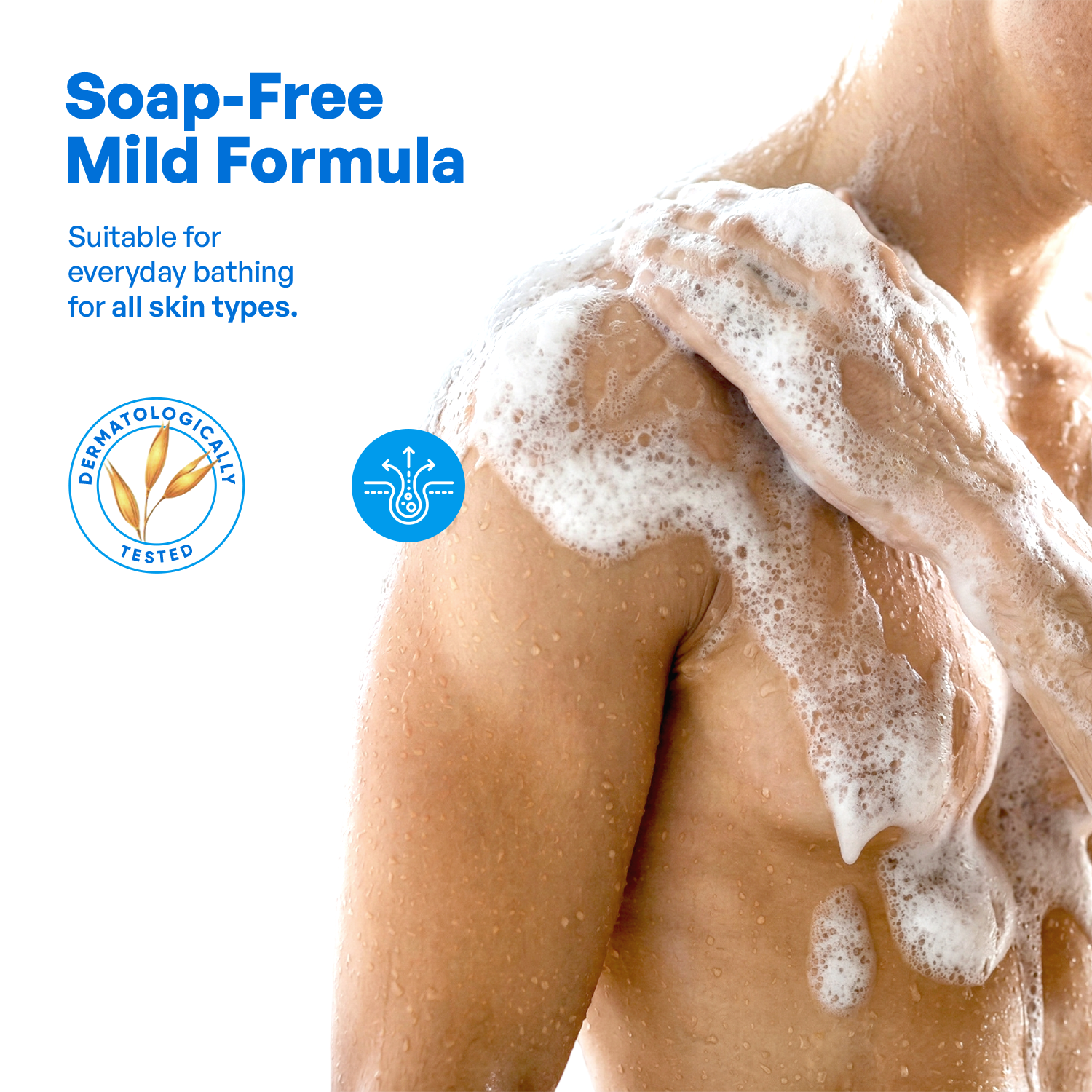 Super Cool Glycerine Body Wash 1 Litre| Glycerine, Vitamin E & Menthol | Deep Hydration & Cooling Freshness