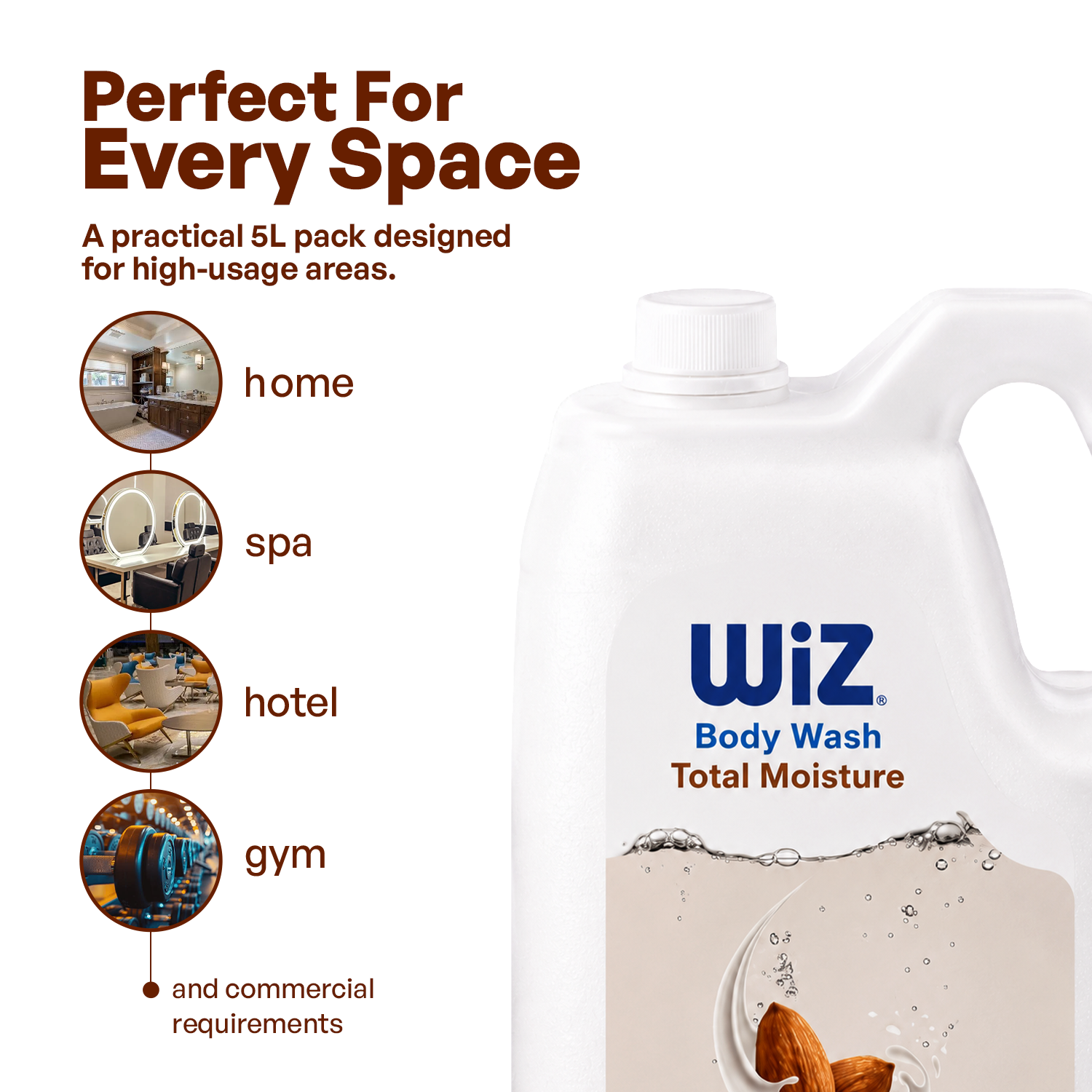 Total Moisture Body Wash 5l