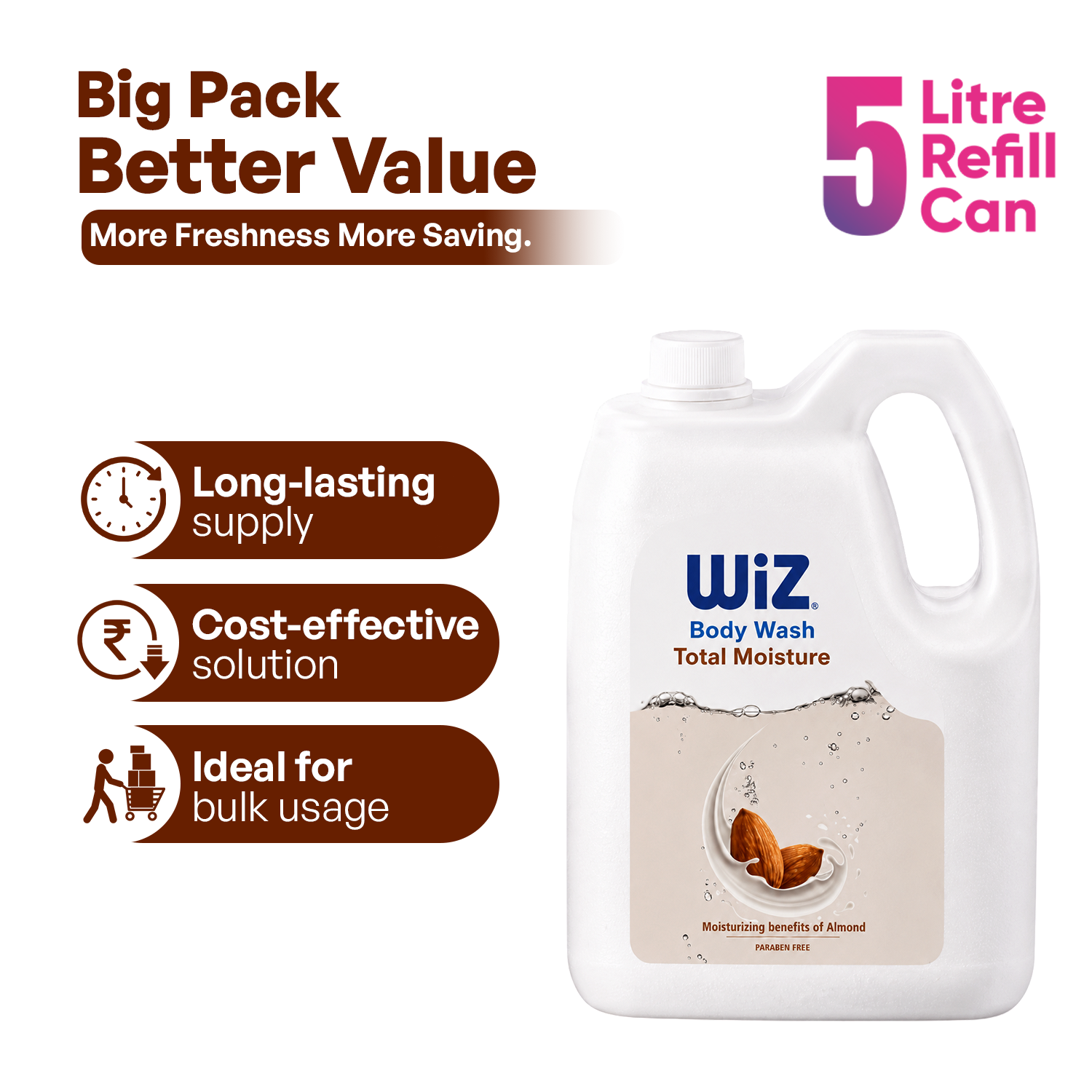 Total Moisture Body Wash 5l