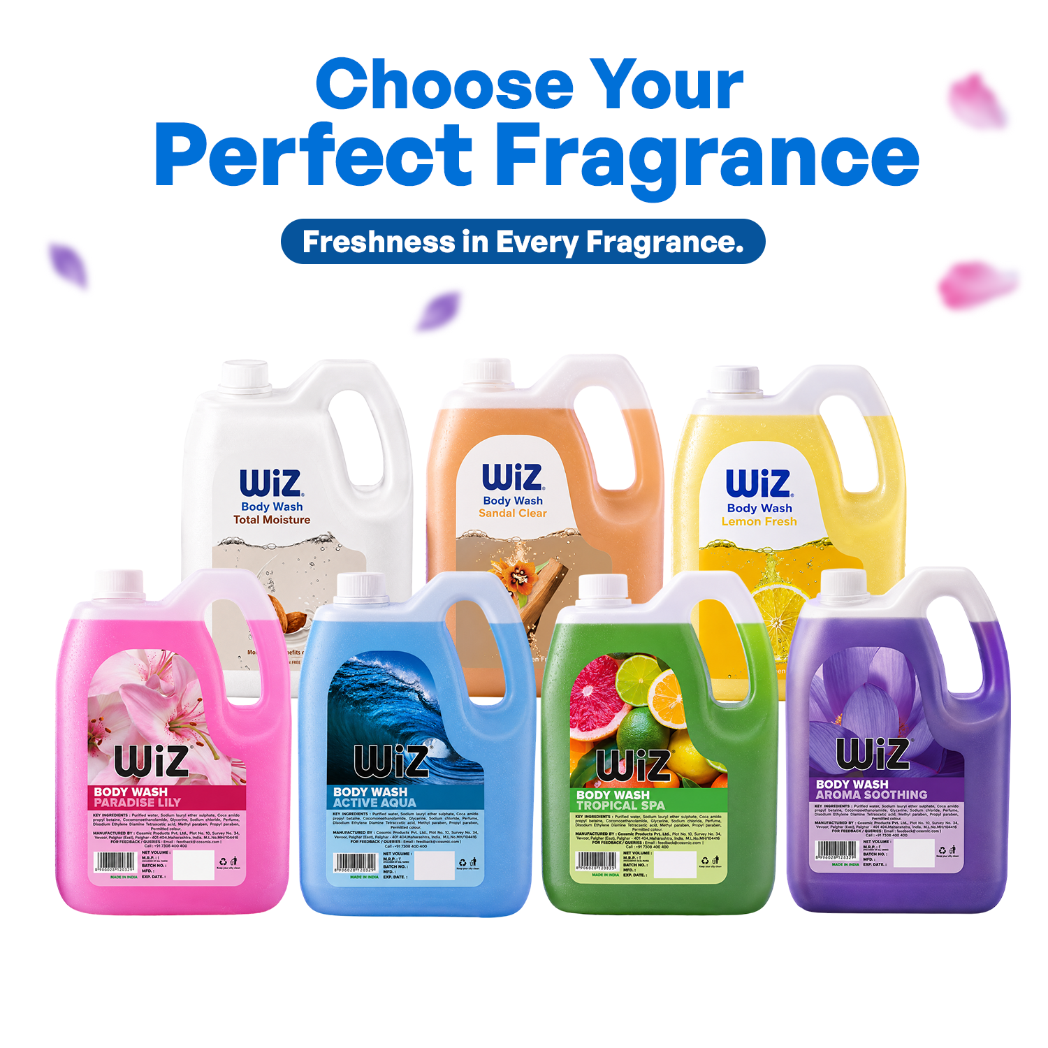 Body Wash Aroma Soothing - 5L Refill Can