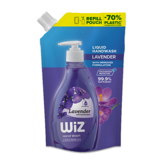 Hand Wash Lavender 1L Refill Pouch (Pack of 2)