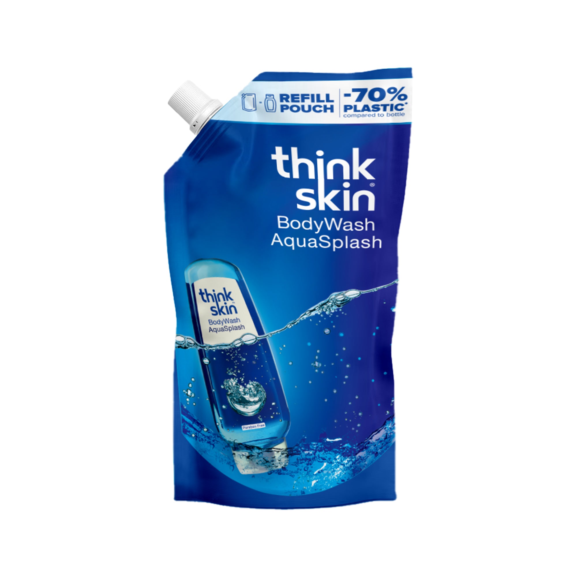 Body Wash Aqua Splash 1L Refill Pouch  (Pack of 2)
