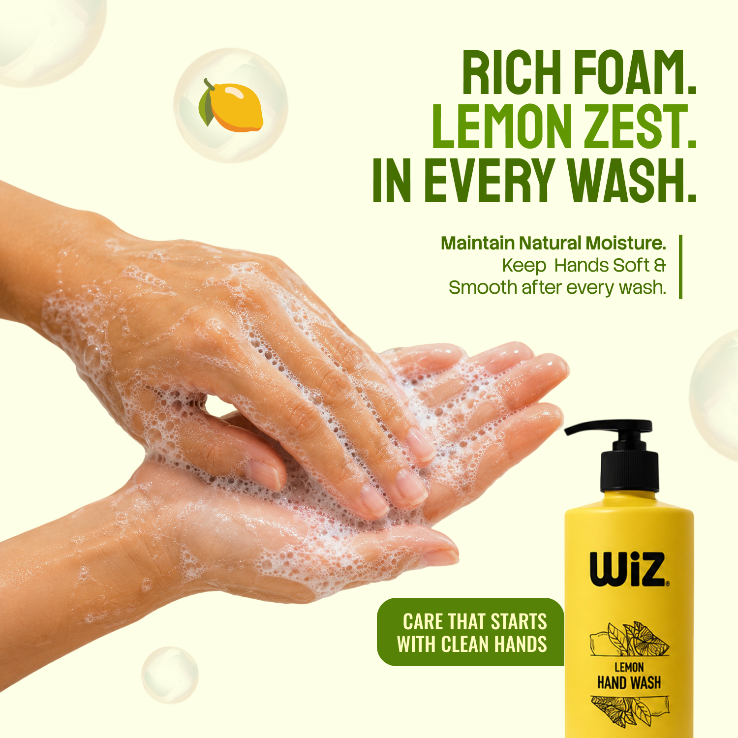 Hand Wash Lemon 500ml