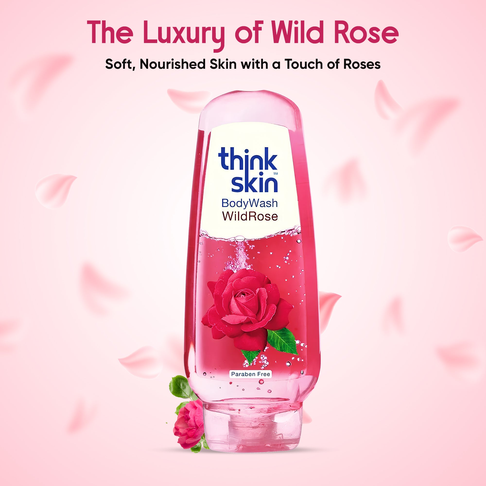 Body Wash Wild Rose 250ml (Pack of 12)