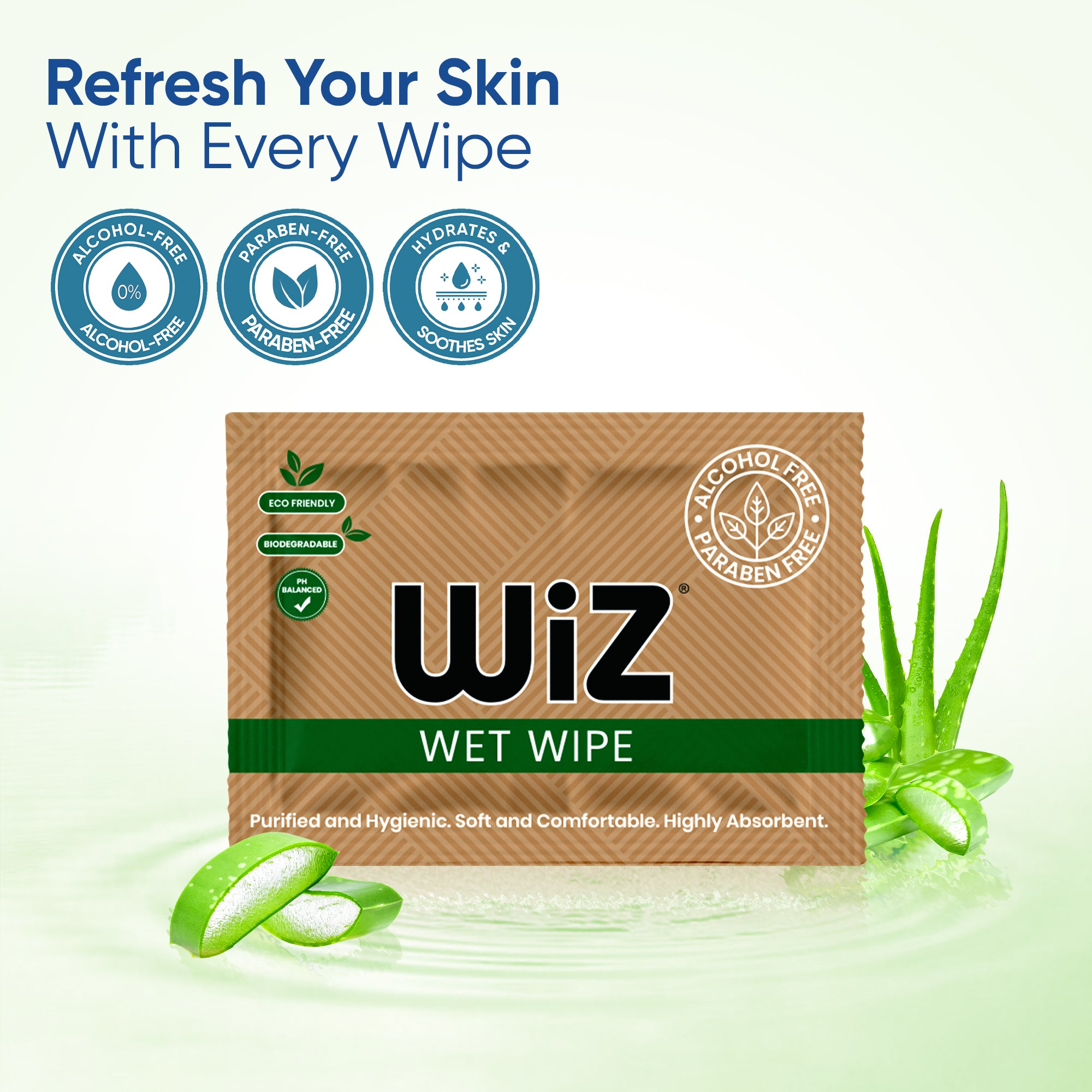 Singles Facial Wipes (Pack of 200)