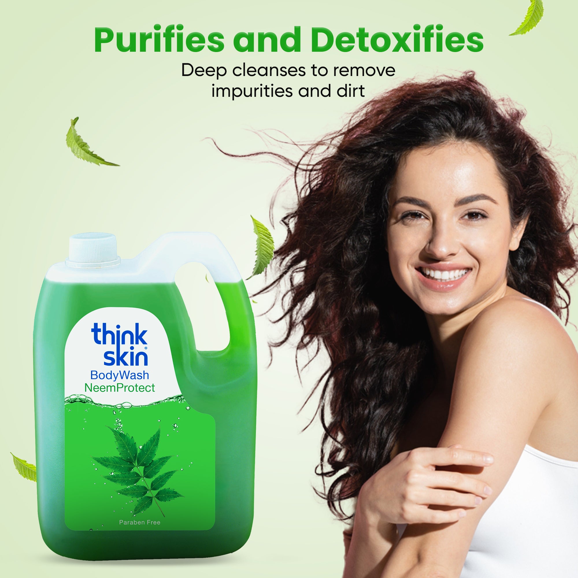 Body Wash Neem Protect 5 Litre Refill Can