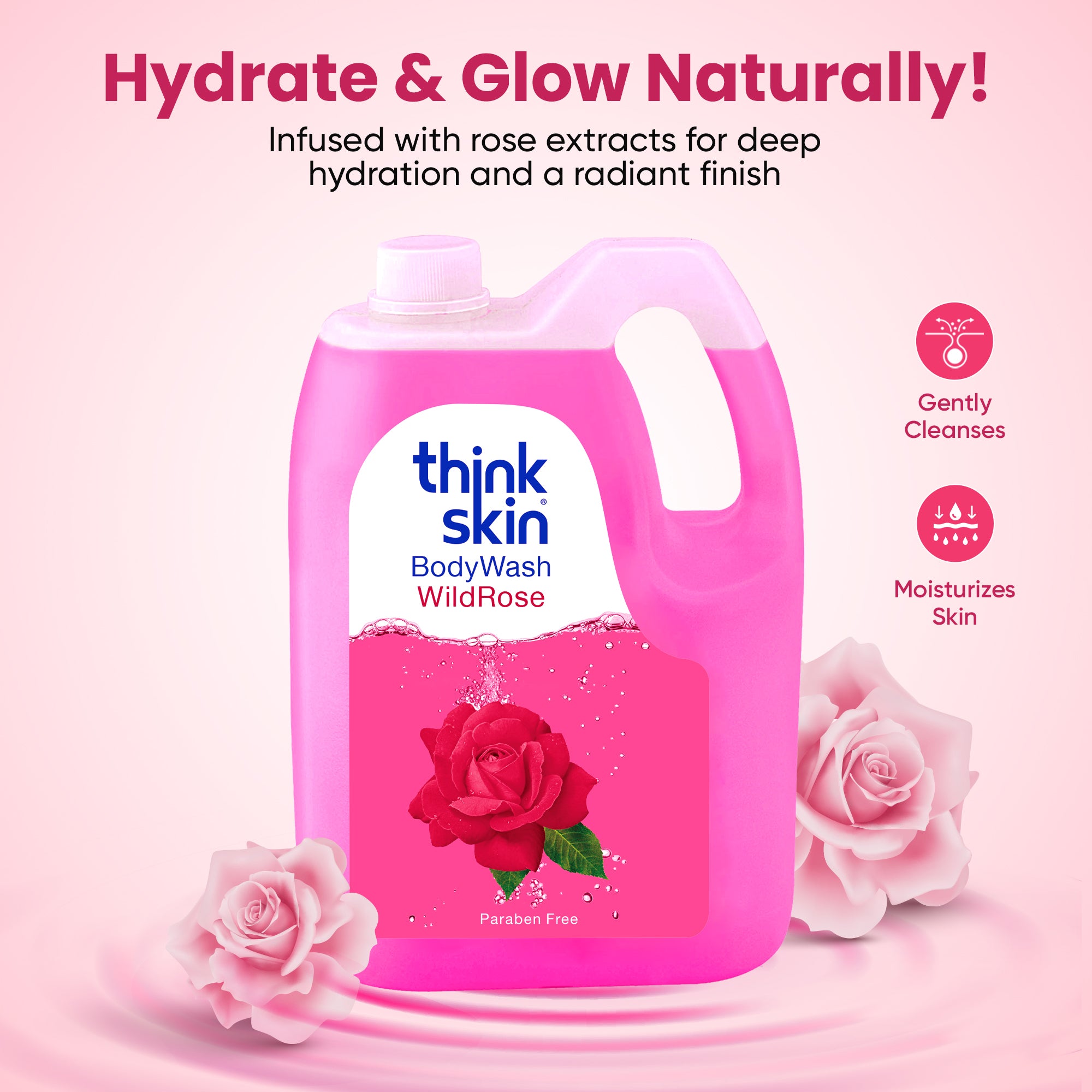 Body Wash Wild Rose 5 Litre Refill Can