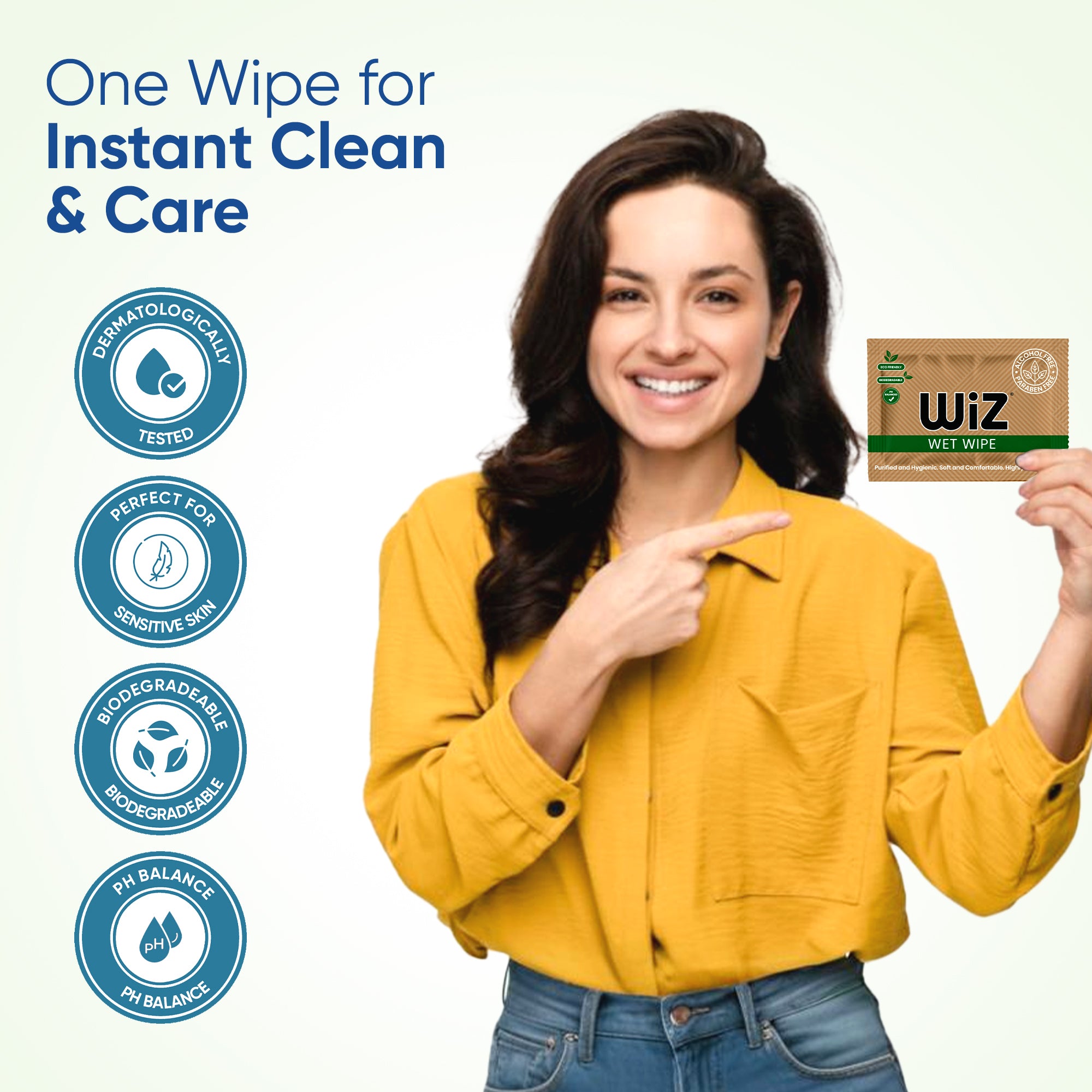 Singles Facial Wipes (Pack of 200)