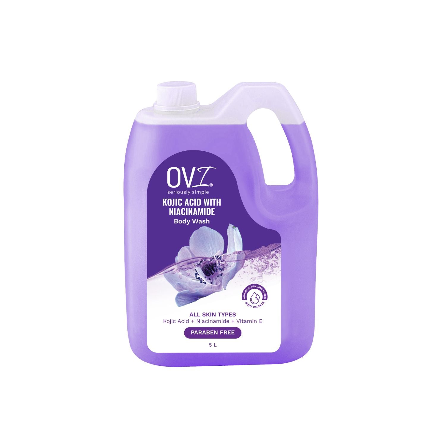 Kojic Acid & Niacinamide Body Wash - 5l Refill Can