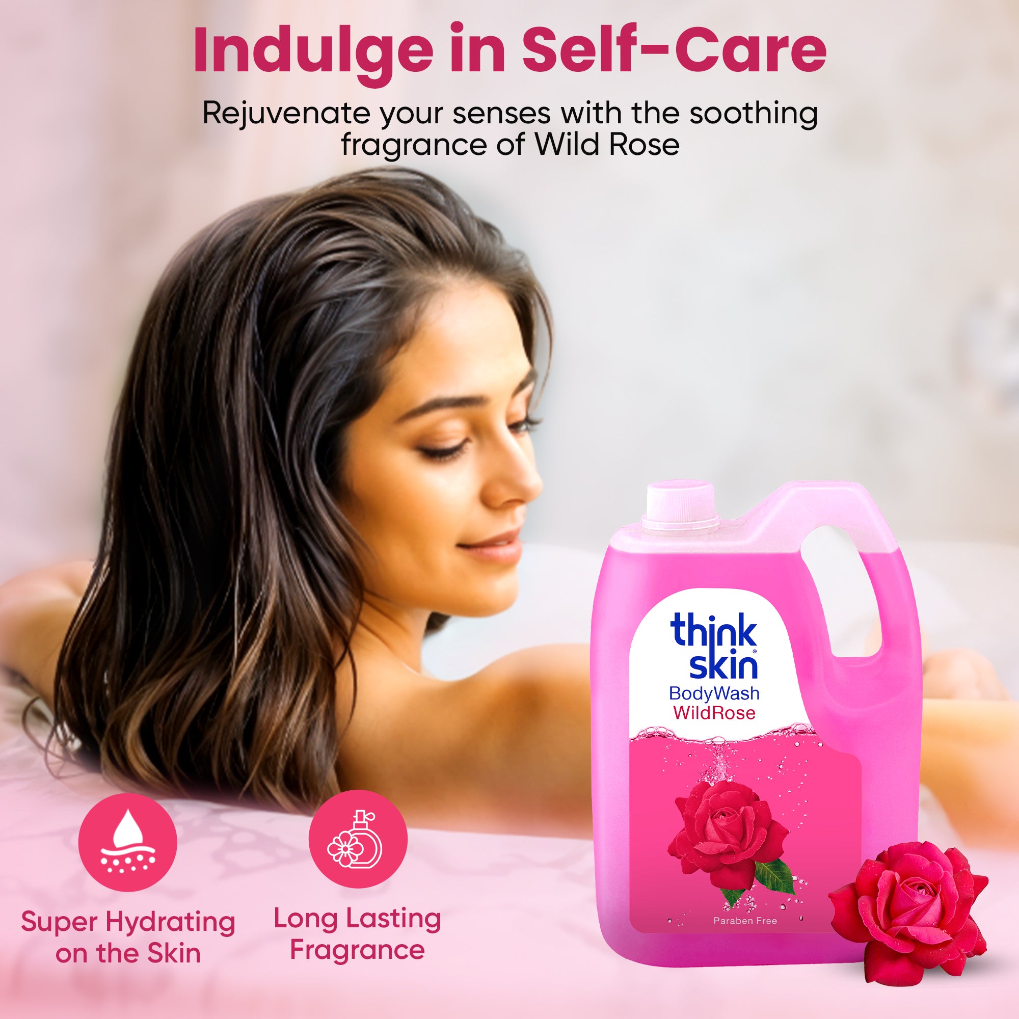Body Wash Wild Rose 5 Litre Refill Can