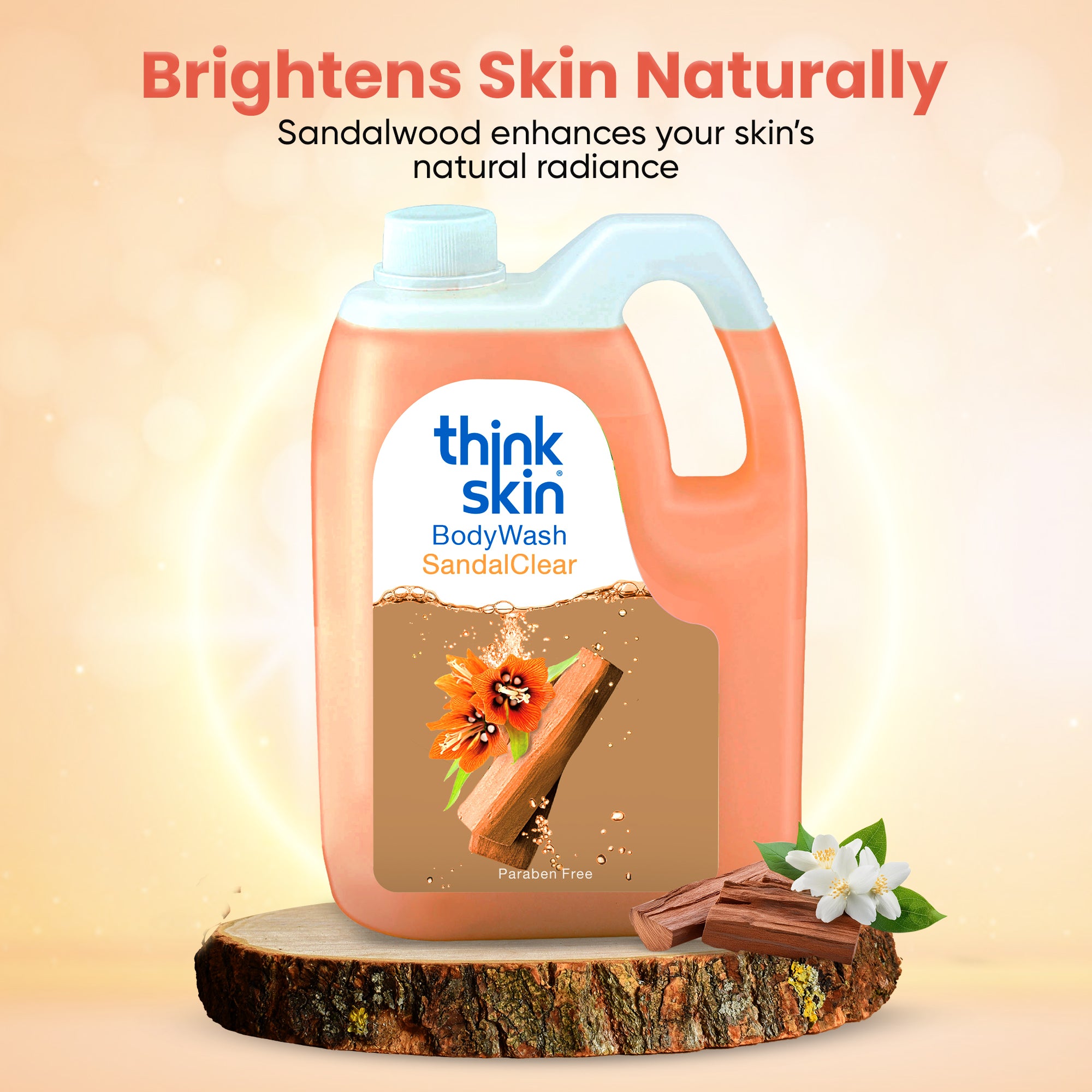 Body Wash Sandal Clear 5 Litre Refill Can