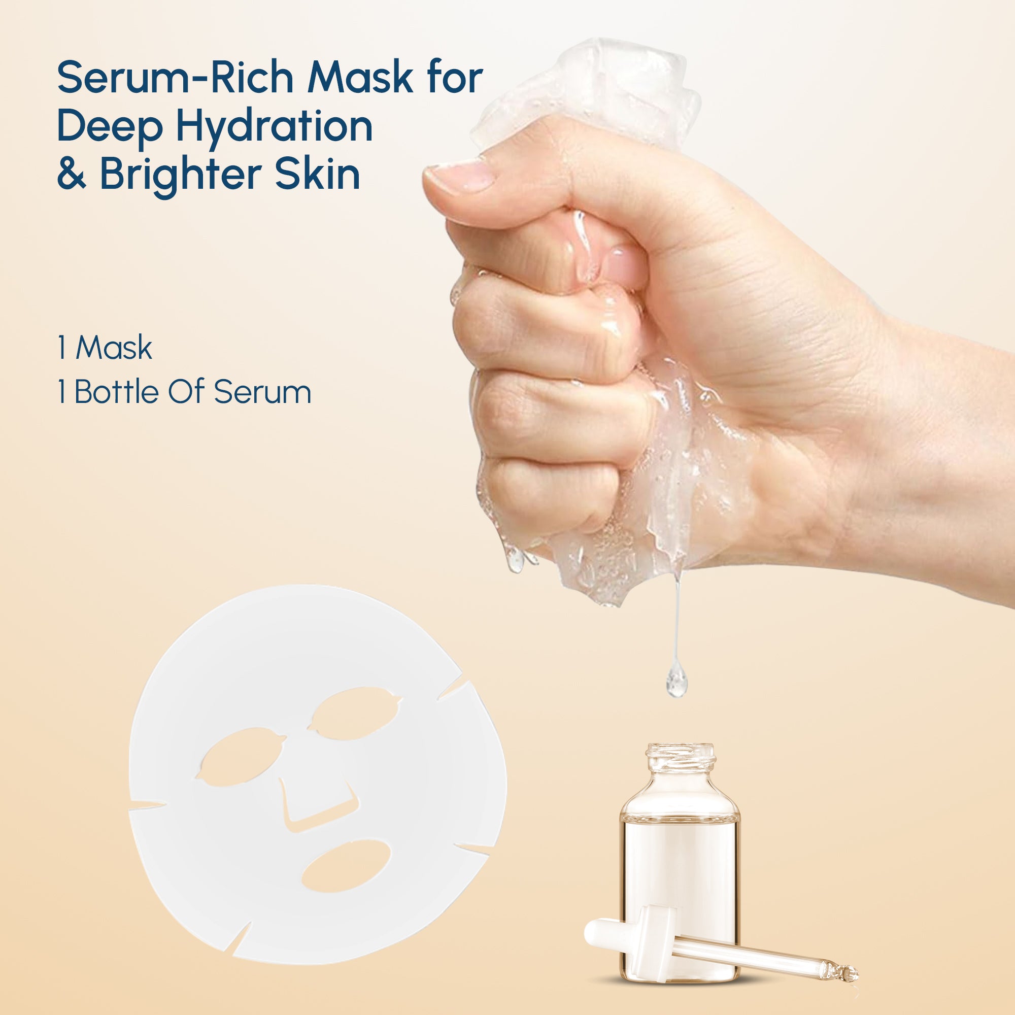 Face Mask Sheet Rice Water Skin Tightening (Pack of 6)