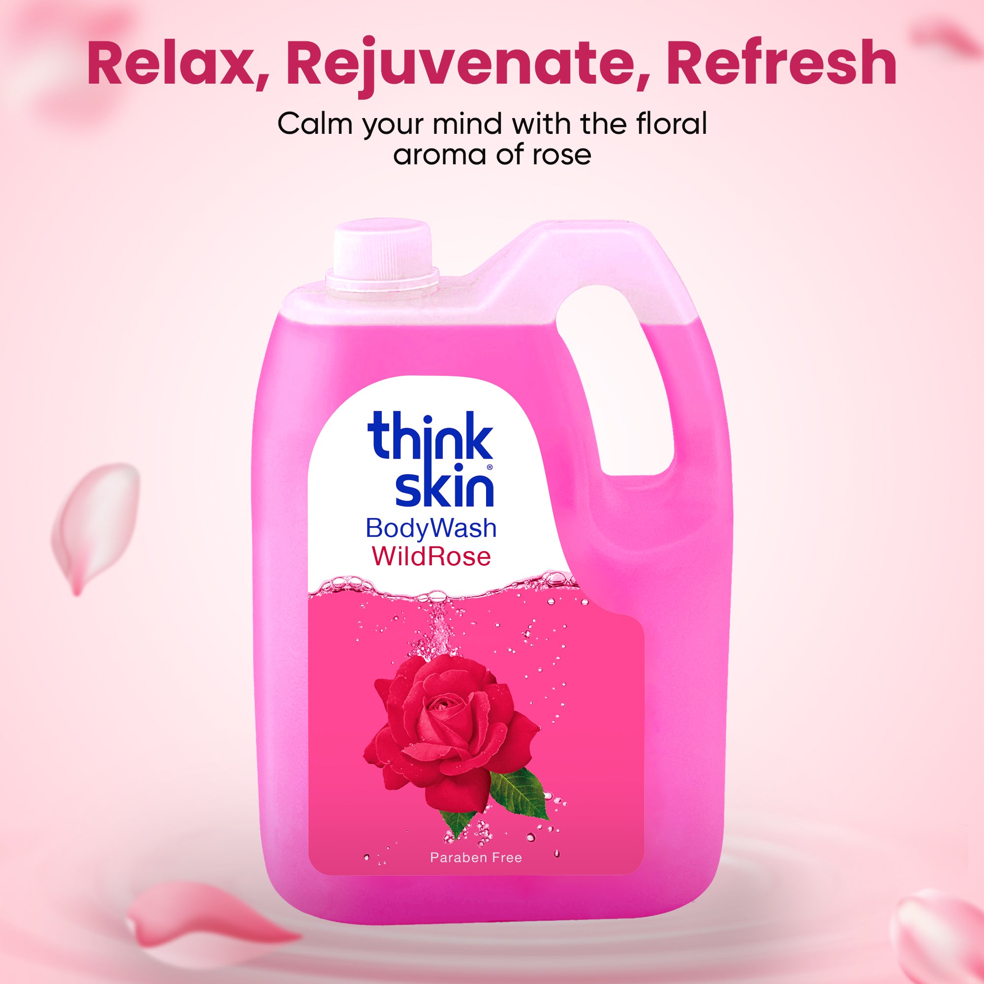 Body Wash Wild Rose 5 Litre Refill Can