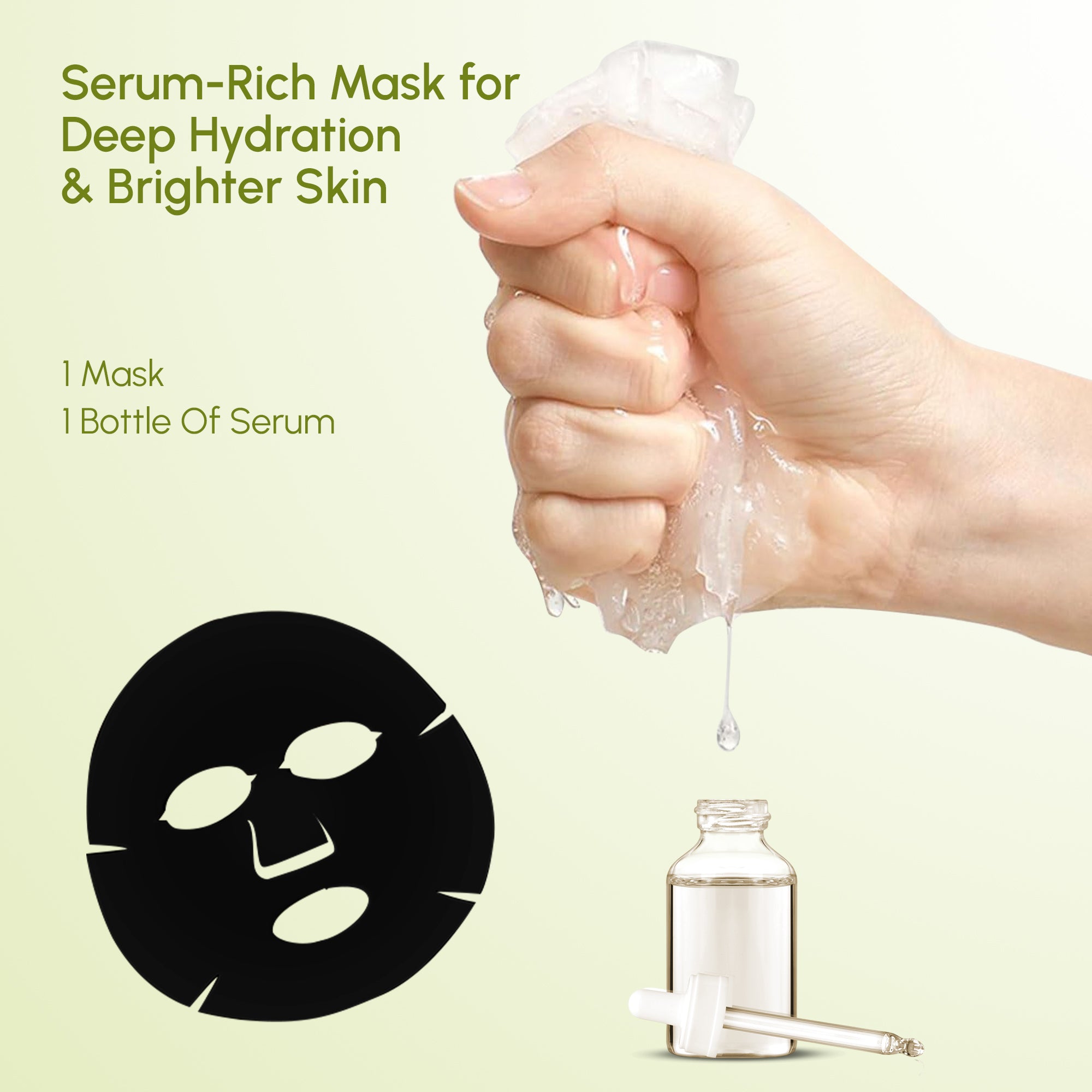 Face Mask Sheet Charcoal Cleansing & Purifying (Pack of 6)