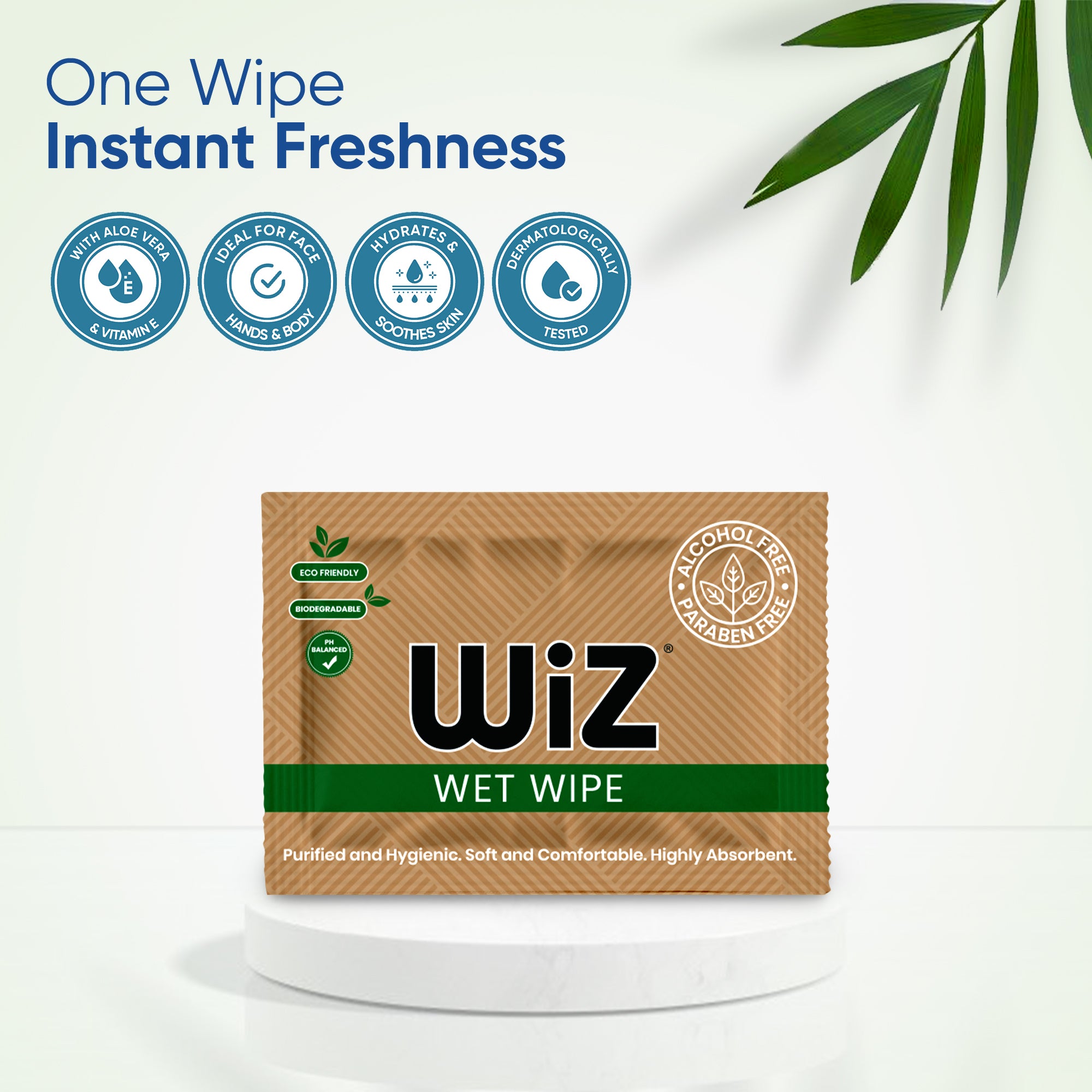 Singles Facial Wipes (Pack of 200)