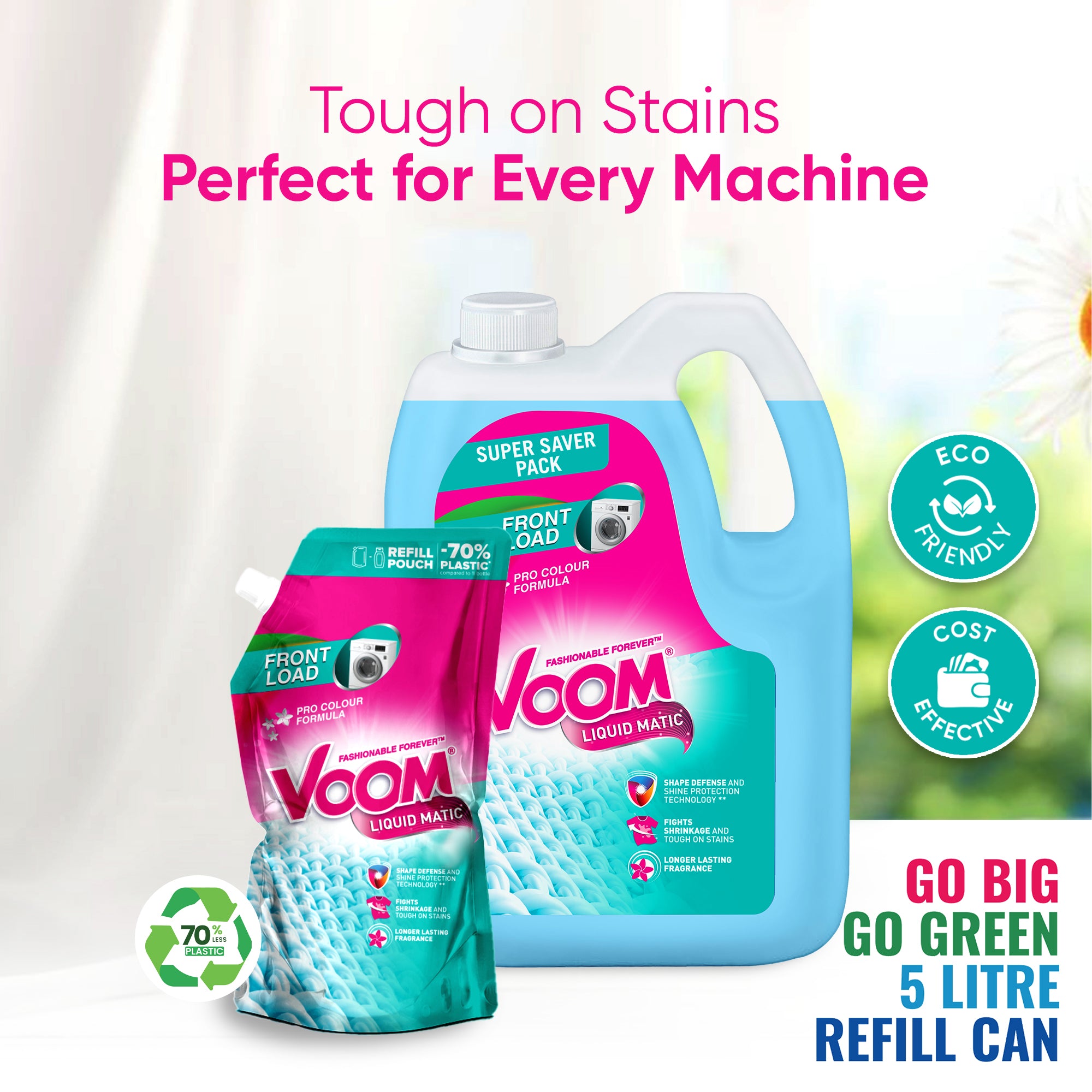 Laundry Detergent Front Load 5 Litre Refill Can