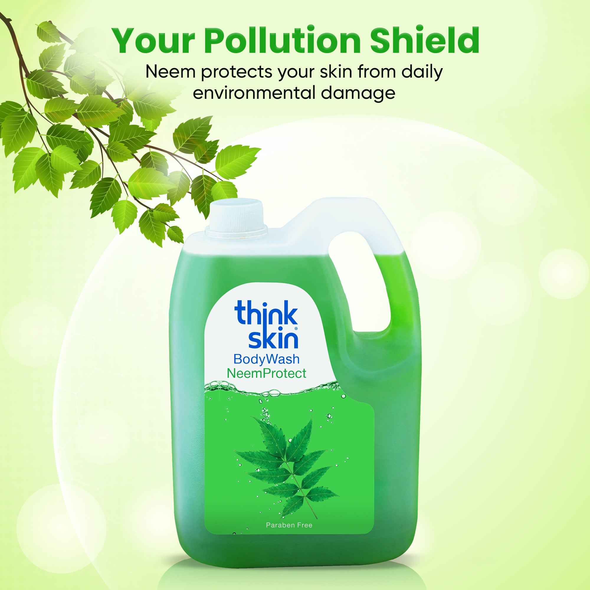 Body Wash Neem Protect 5 Litre Refill Can