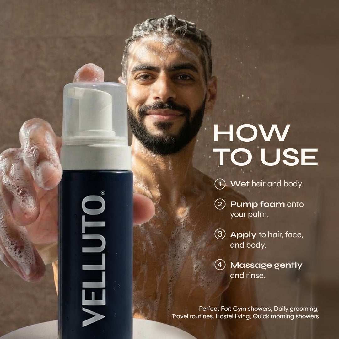 Velluto 200ml Foam Wash