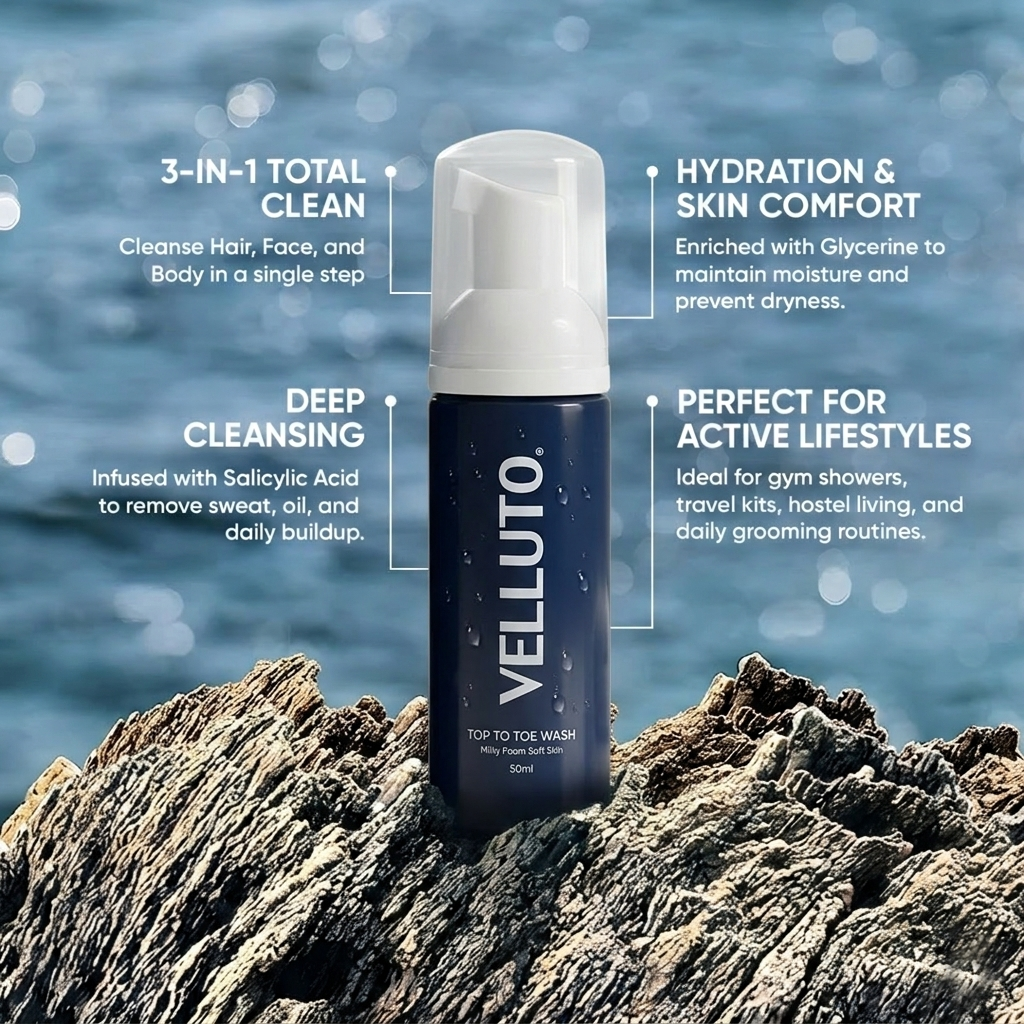 Velluto Foam Wash Pack of 4