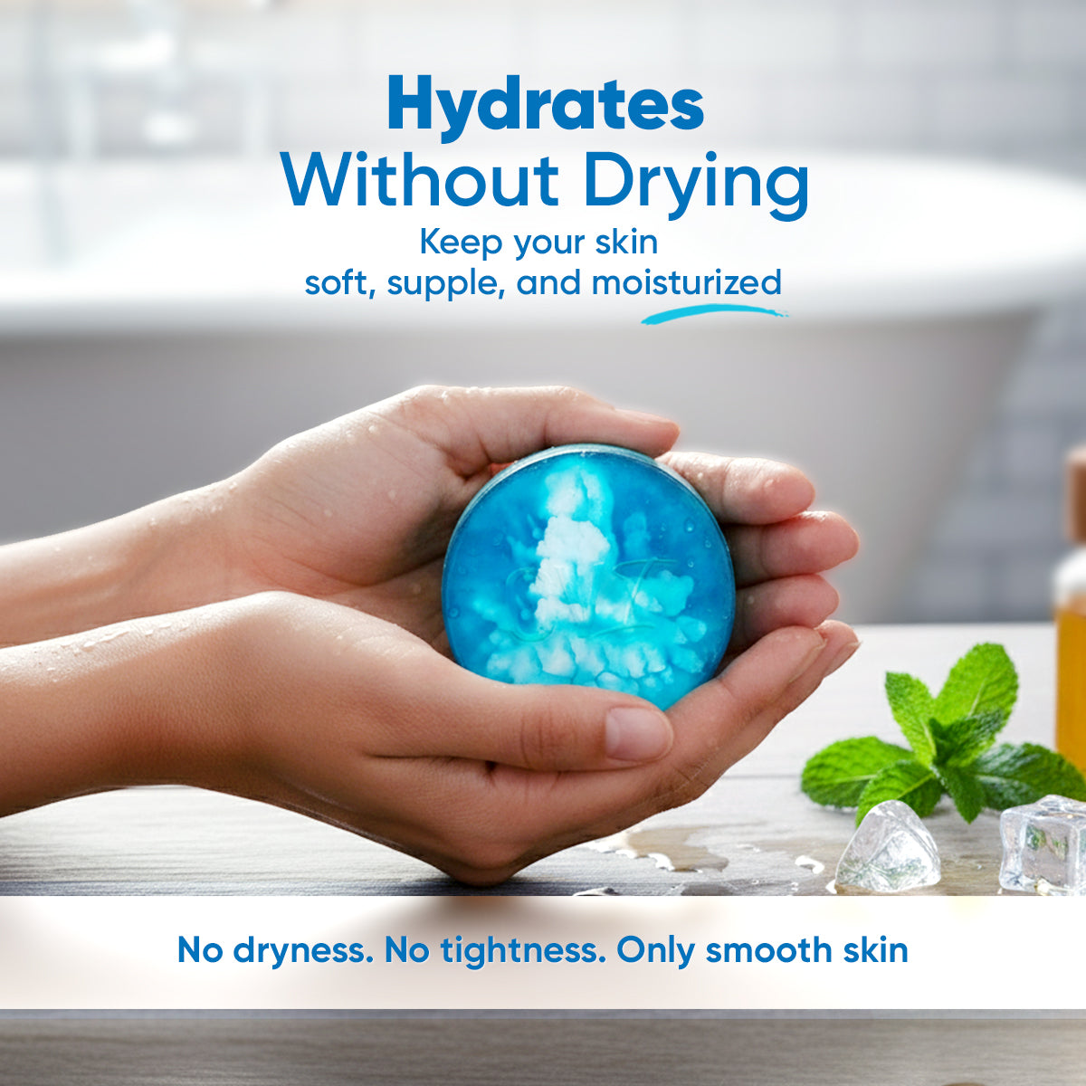 OVI Supercool Glycerin Bathing Bar Soap - 100g (Pack of 3)