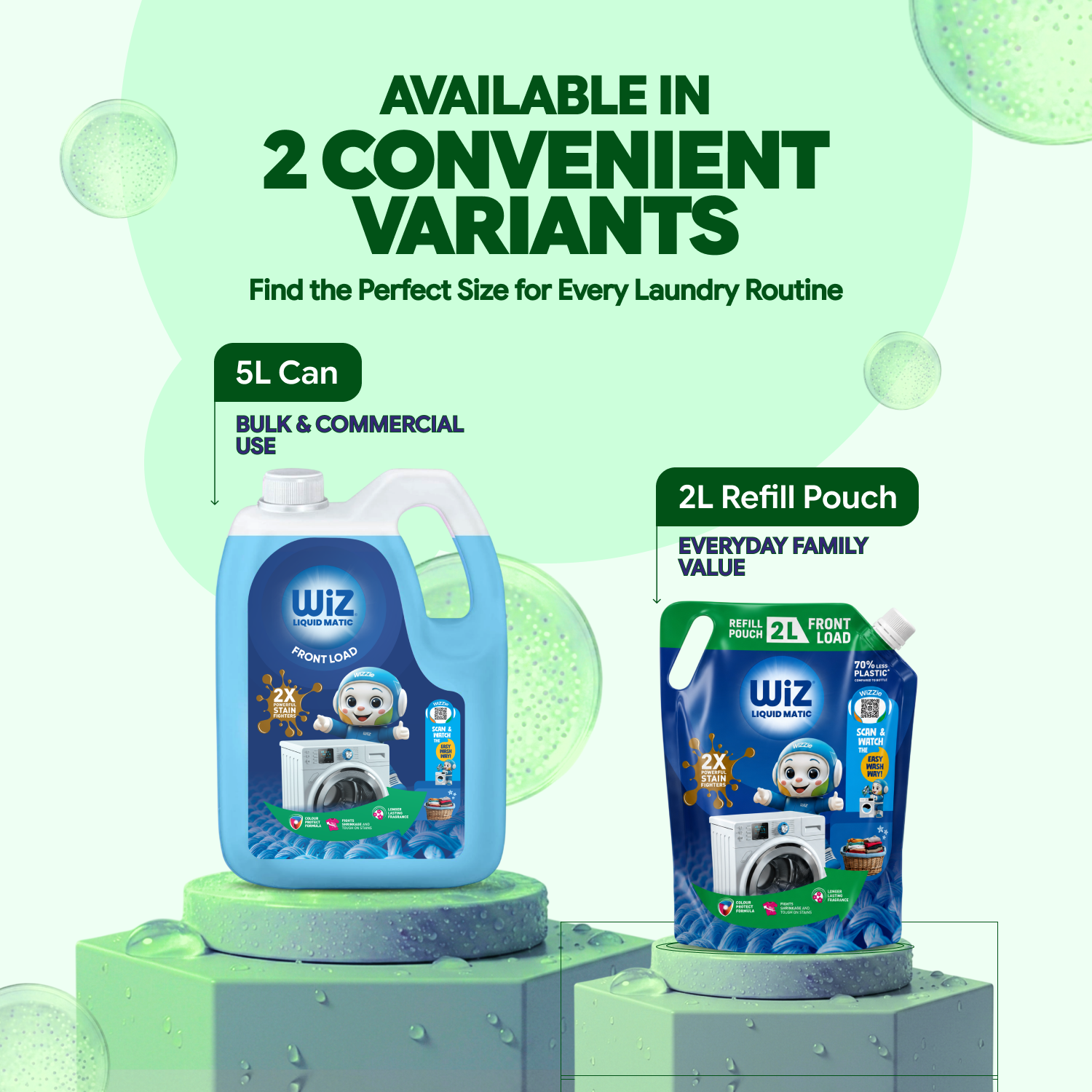 Laundrey Detergent Front Load  5L Refill Can
