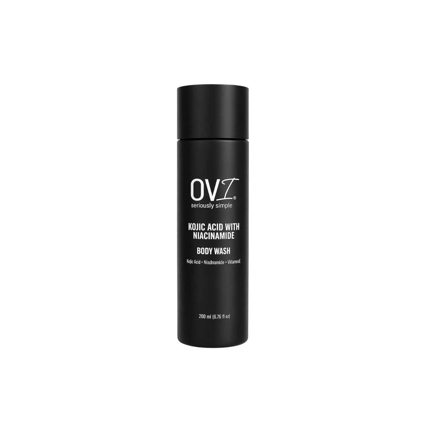 Kojic Acid with Niacinamide Body Wash 200ml | Deep Cleansing & Hydrating Shower Gel with Vitamin E | Refreshing Daily Body Cleanser for Soft, Smooth & Healthy-Looking Skin