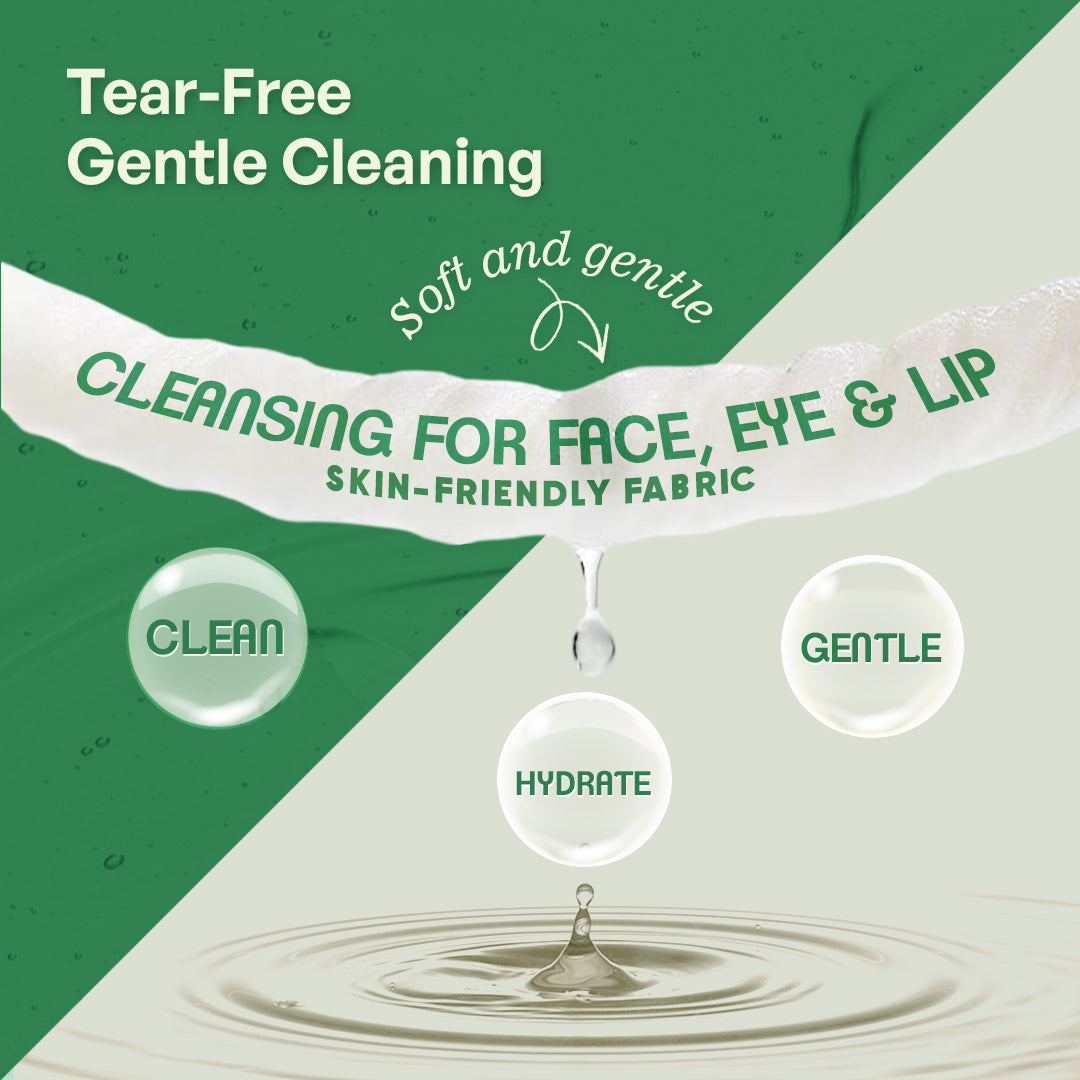Hydrating Wet Wipes with Aloe Vera & Cucumber - 30 Pulls