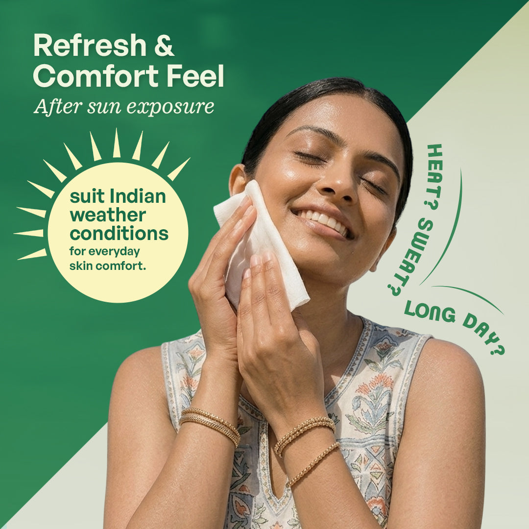Hydrating Wet Wipes with Aloe Vera & Cucumber - 30 Pulls