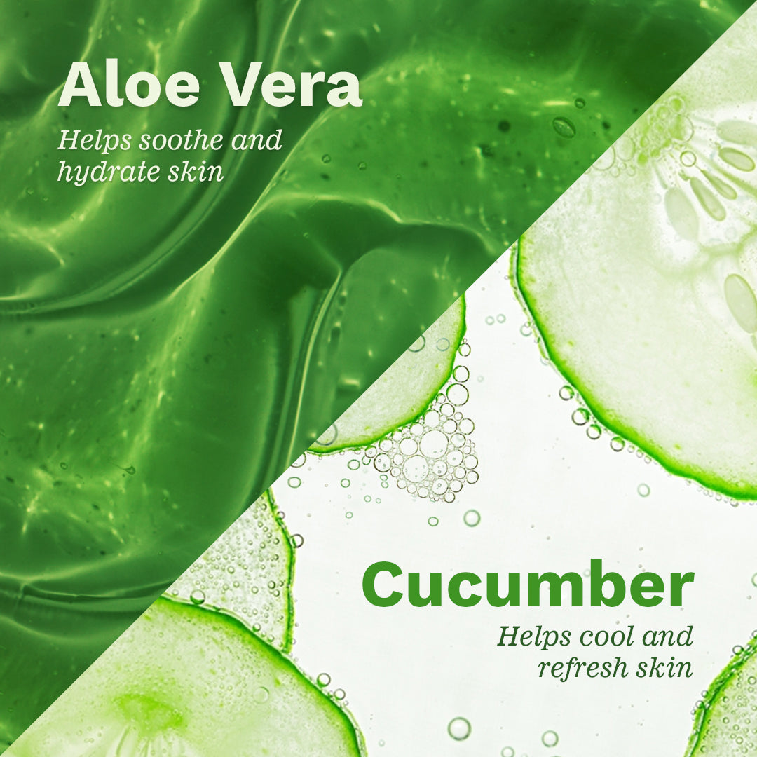 Hydrating Wet Wipes with Aloe Vera & Cucumber - 30 Pulls