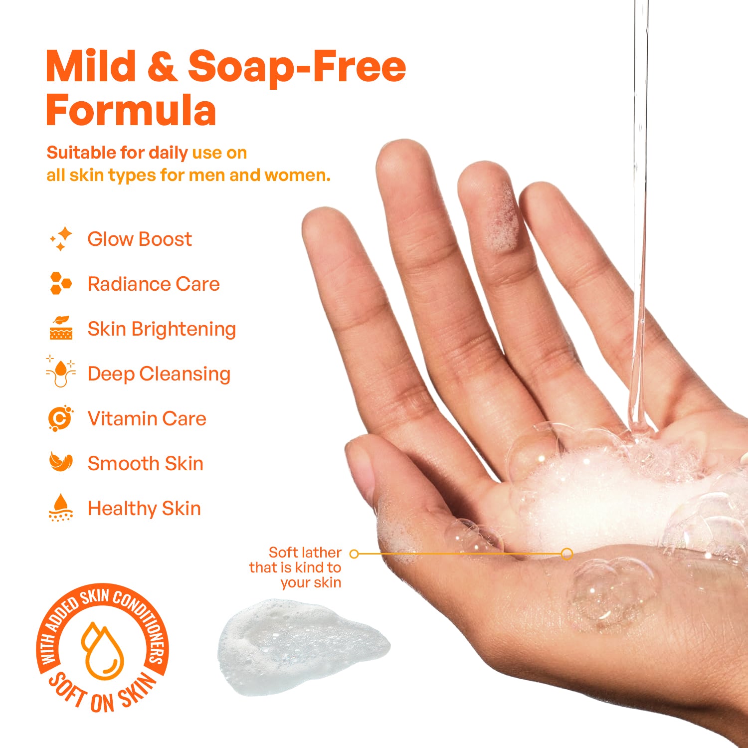 Vitamin C Body Wash with Glycerine & Vitamin E - 5L Refill Can