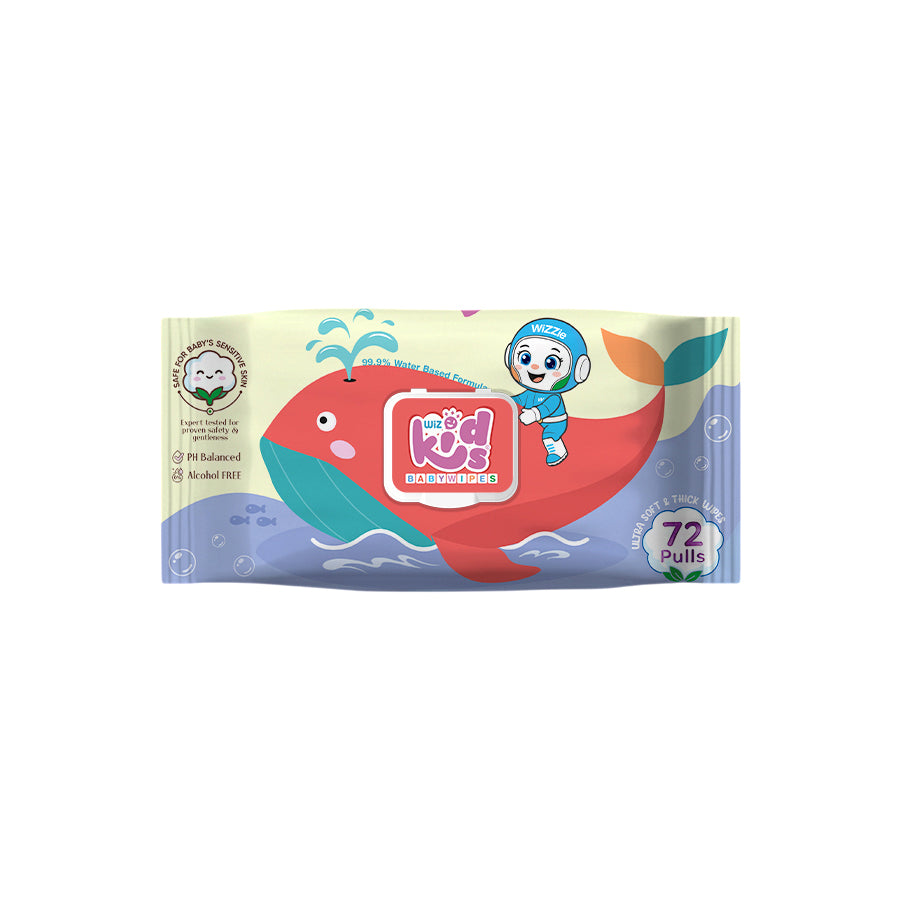 Kids Baby Wet Wipes -72 Pulls (Pack of 3)